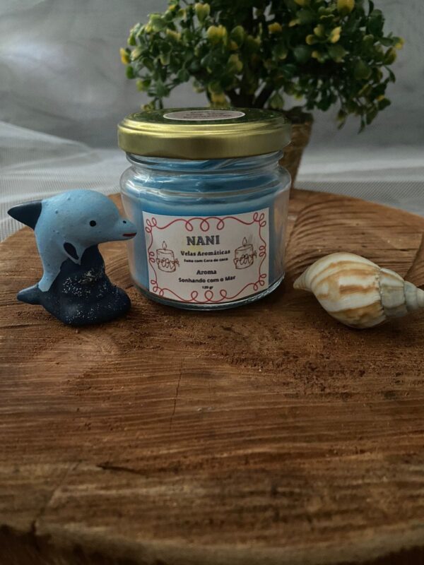 Vela Aromática Sonhando Com o Mar - Imagem 2